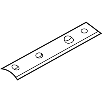 Mopar 55076409AB Shield-Front FACSIA