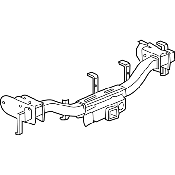 Mopar 55077447AC Beam-Rear Bumper