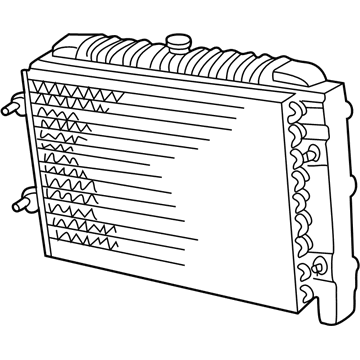 2003 Dodge Ram Van A/C Condenser - 55055471AB