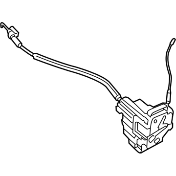 Ram ProMaster City Door Latch Assembly - 68259361AA