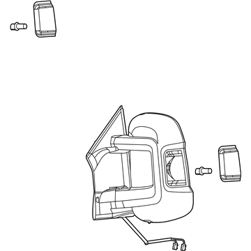 Ram ProMaster 1500 Car Mirror - 5VE99JXWAD