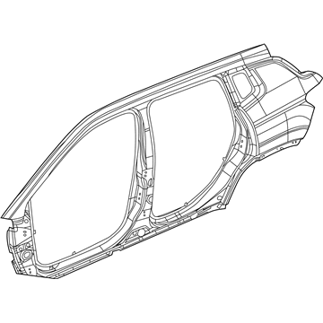 Mopar 68243523AD Panel-Body Side Aperture Outer