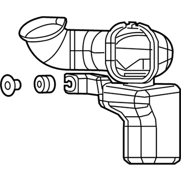2017 Chrysler 200 Air Duct - 68155748AB