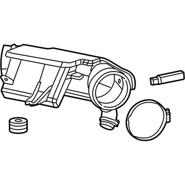 Mopar 68157429AA RESONATOR-Air Cleaner