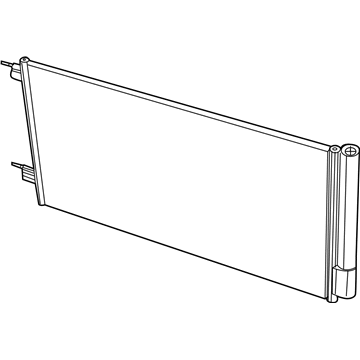 Mopar 68273402AA CONDENSER-Air Conditioning