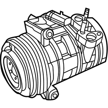 Mopar 68284438AA COMPRESSO-Air Conditioning