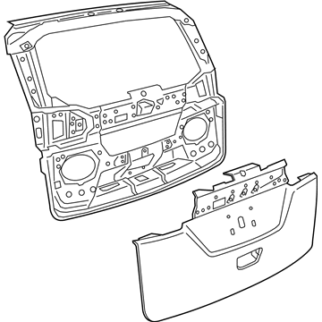 Mopar 68227064AG LIFTGATE