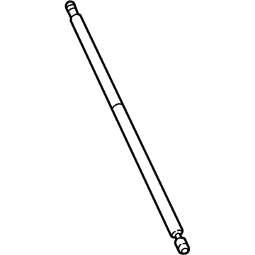Chrysler Pacifica Trunk Lid Lift Support - 68230342AE