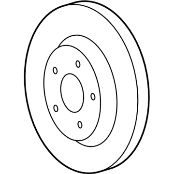 2017 Jeep Grand Cherokee Brake Disc - 68256681AB