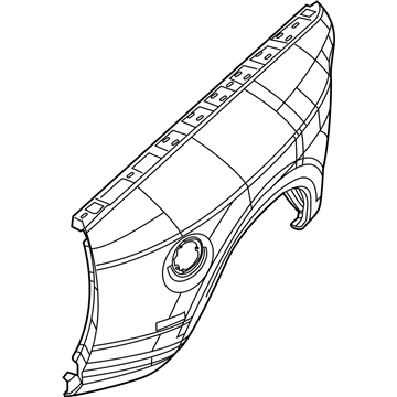 Mopar 68365029AA Panel-Box Side Outer