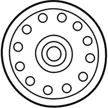 Chrysler Fan Motor - 5072180AA