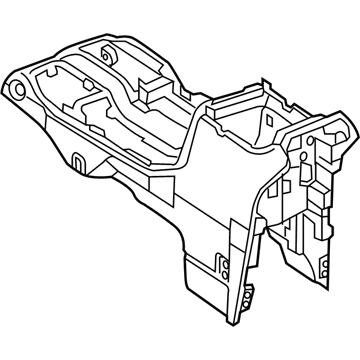 Mopar 6KG07TX7AD Base-Floor Console