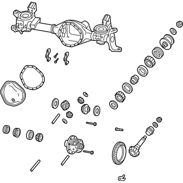 Mopar 5146602AN Axle-Front Complete