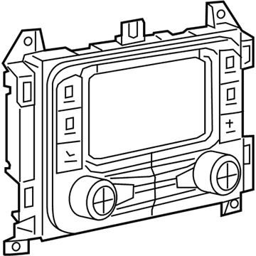 Mopar 68420234AB Radio-Multi Media