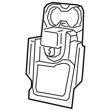 Mopar 5ZF62TX7AA Bezel-Cup Holder