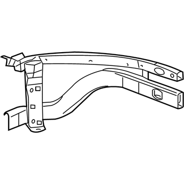 Mopar 55277390AA Closure-Fender