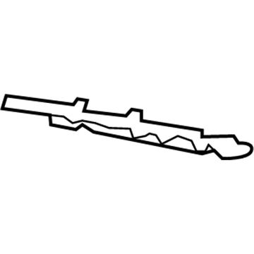 68074195AB Mopar Fascia Support Bracket Illustration 1 of 1