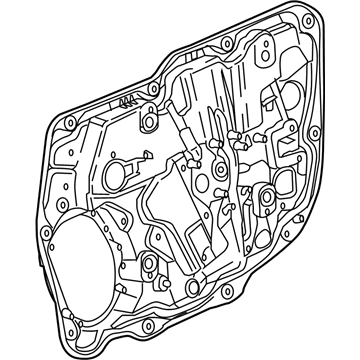 Mopar 68292078AA Panel-Carrier Plate