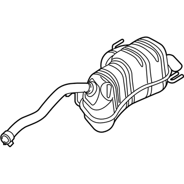 2019 Ram ProMaster City Exhaust Pipe - 68363997AA