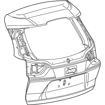 Mopar 6RW71DX9AH LIFTGATE