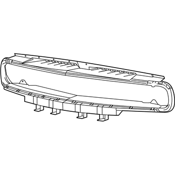 Mopar 68258751AA Reinforce-Grille