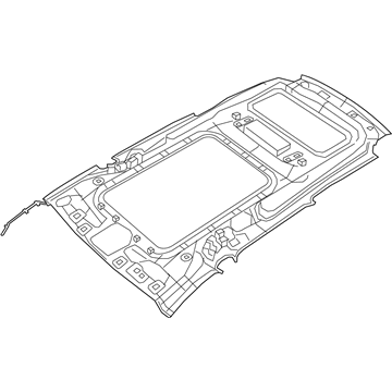 Mopar 6QV85PD2AF Headliner