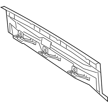 68352989AE Mopar REINFORCE-CAB BACK Illustration 1 of 1