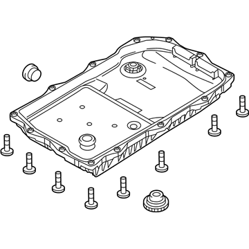 Ram Transmission Pan - 68233701AC