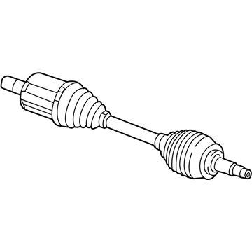 2017 Chrysler 200 Axle Shaft - 52123849AB