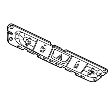 Mopar 68165250AA Switch-Instrument Panel