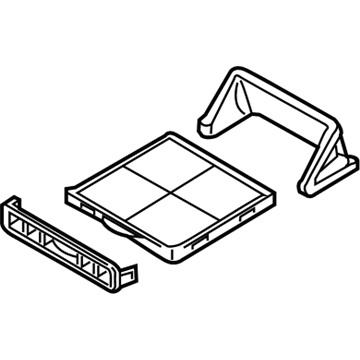 68313632AA Mopar CABFILTER-Cabin Air Illustration 1 of 1