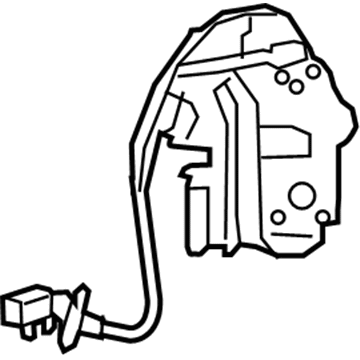 Mopar 68314802AA Sliding Door Latch