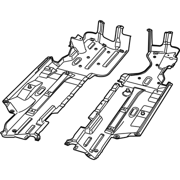 Mopar 68264964AB Shield-Floor Pan