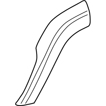 Mopar 5JH57TZZAG APPLIQUE-Rear Door