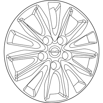 Mopar 4726536AC Wheel Cover