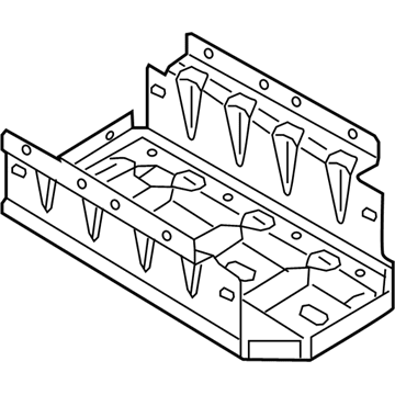 Mopar 68275013AA SKID Plat-Front