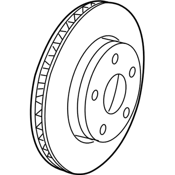 2015 Jeep Cherokee Brake Disc - 68242659AB