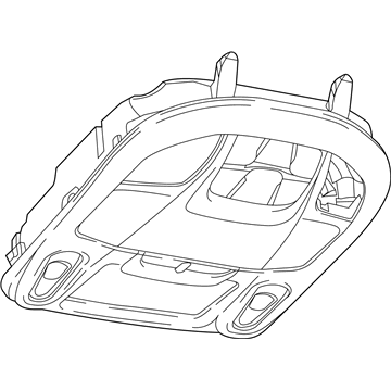 Mopar 5RU37PD2AF Console-Overhead