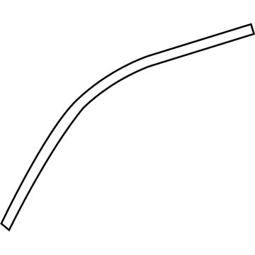 2021 Jeep Grand Cherokee Door Moldings - 68257470AC