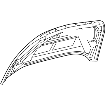 Mopar 55112182AA Hood Panel Assembly