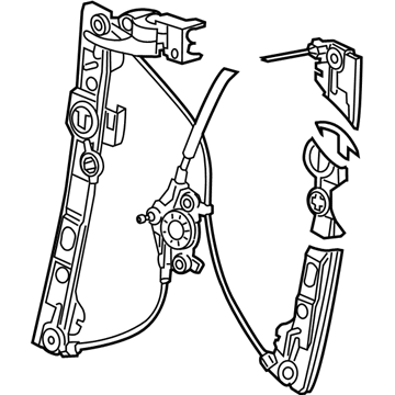 Mopar 68170243AA Handle-Inside Release