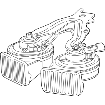 Mopar 68225104AB Horn