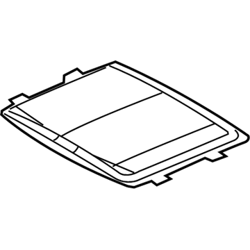 Mopar 68028577AA Glass-SUNROOF