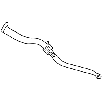 Mopar 5HP651J3AD Rear Outer Seat Belt