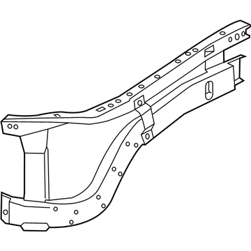 Mopar 68504696AA Frame-Fender