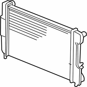 Mopar 55055866AD CONDENSER-Air Conditioning