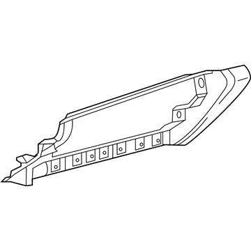 Mopar 5MG46DX9AC Bezel-Instrument Panel