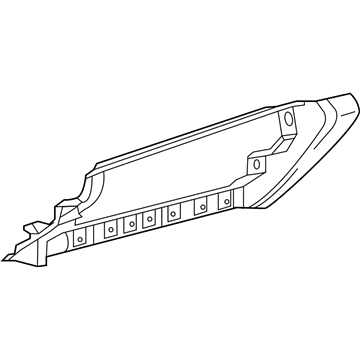 Mopar 5MG46ML2AC Bezel-Instrument Panel