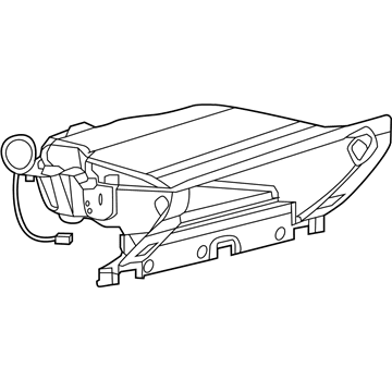 Chrysler 200 Glove Box - 1UY49DX9AD