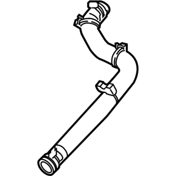 2021 Jeep Wrangler Radiator Hose - 68280781AD